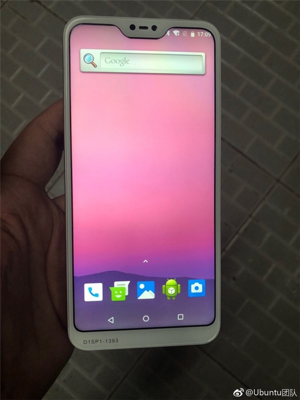 Alleged Xiaomi Redmi 6