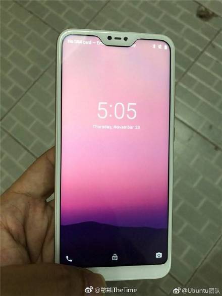 Alleged Xiaomi Redmi 6