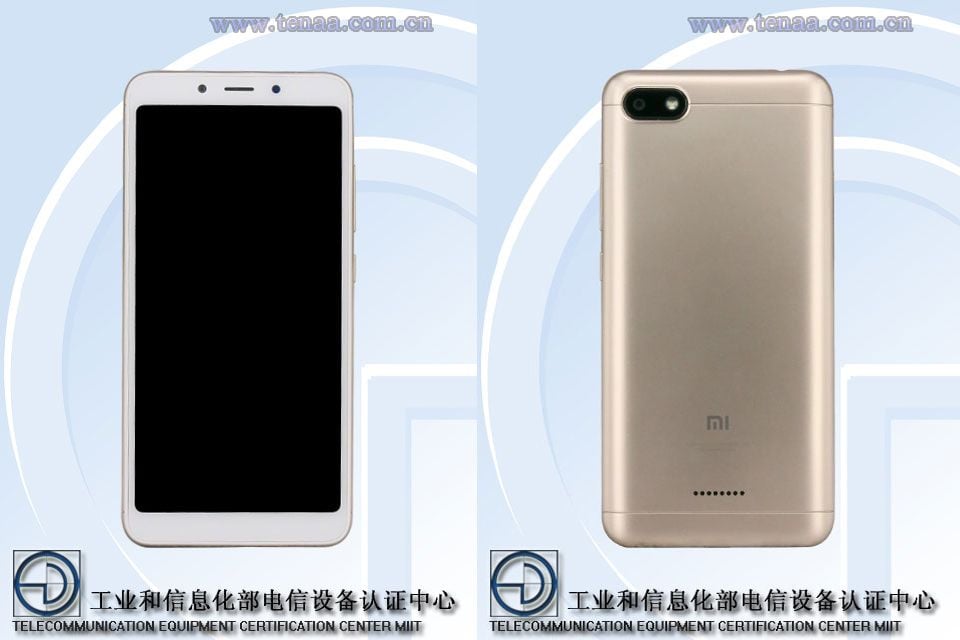 Alleged Xiaomi Redmi 6a Images Appear On Tenaa Gizmochina