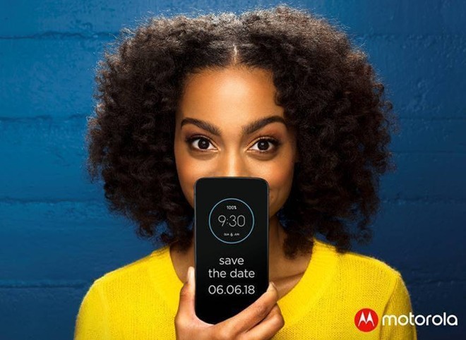 Moto Z3 Play launch poster
