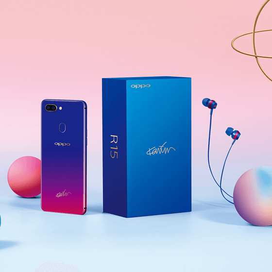 OPPO R15 Nebula Special Edition OPPO R15 Nebula Special Edition