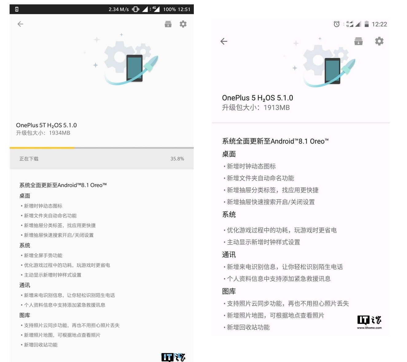 Chinese OnePlus 5 and OnePlus 5T Get Updated To Android 8.1 Oreo