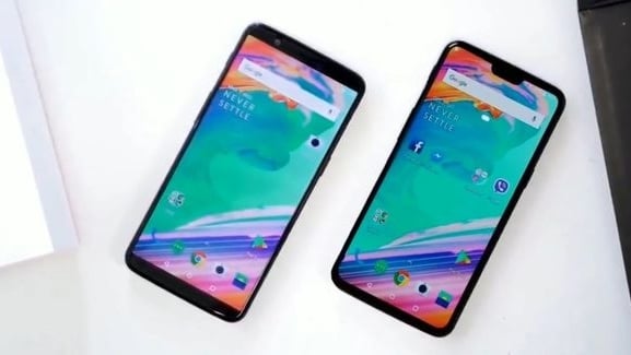 OnePlus 6 with OnePlus 5T