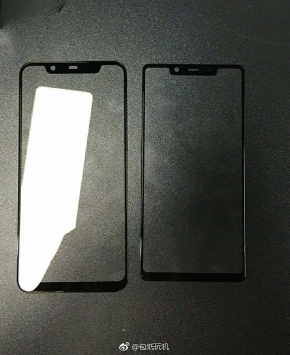 Xiaomi Mi 8 and Mi 7 front panels