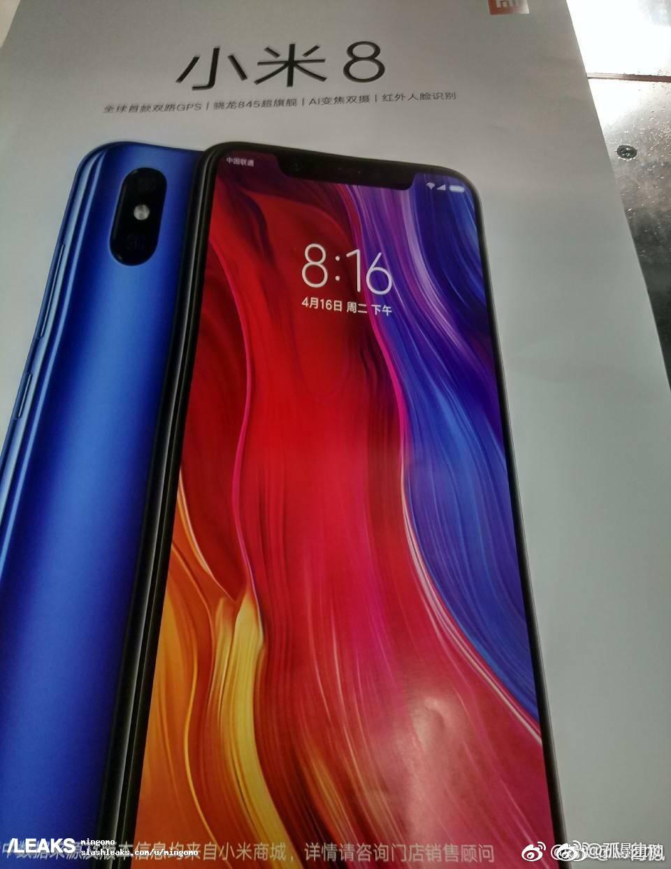 Xiaomi Mi 8 poster