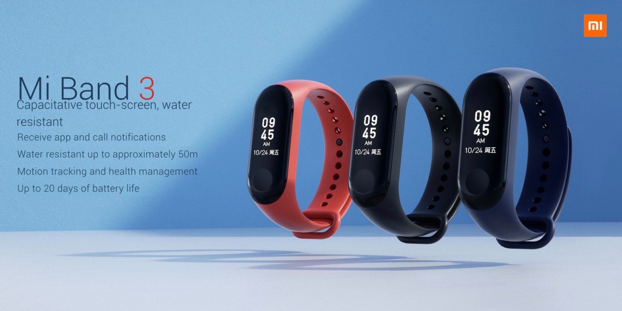 Xiaomi Mi Band 3 Features