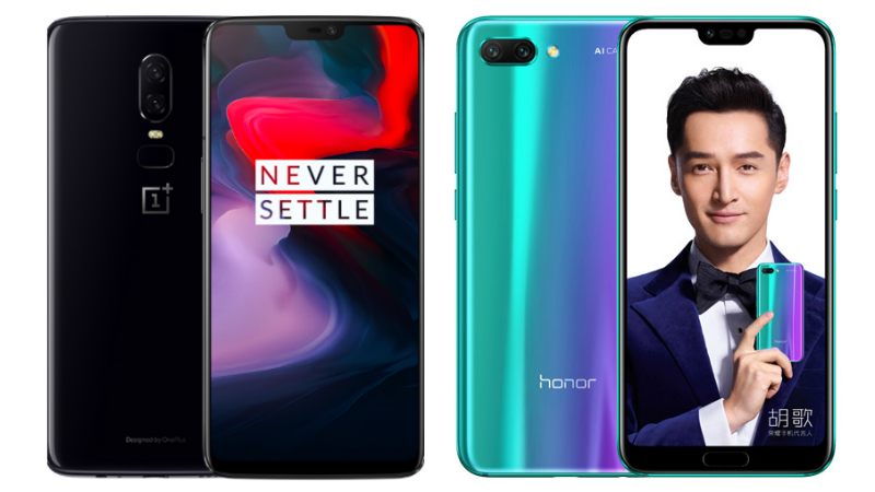 oneplus 6 vs honor 10