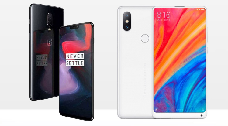 oneplus 6 vs xiaomi mi mix 2s