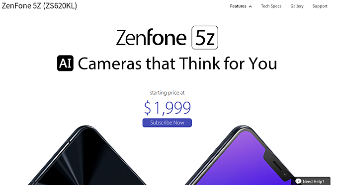 asus zenfone 5z