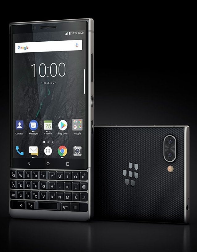 BlackBerry KEY2 official render