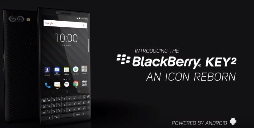BlackBerry KEY² featured