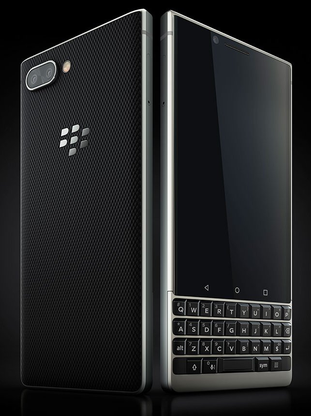 BlackBerry KEY² official render