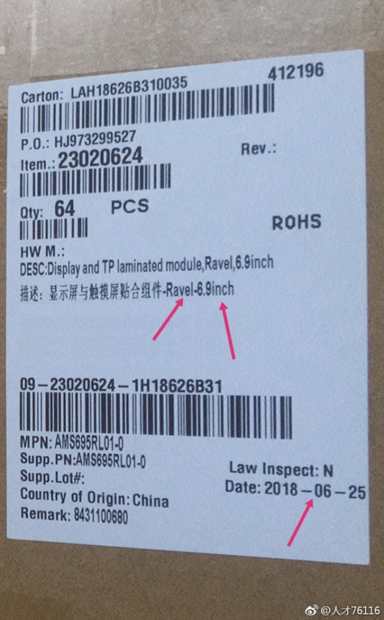 Honor-Note-10-Ravel-6.9-inch-S-AMOLED-Display