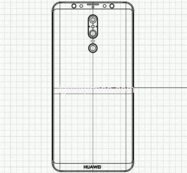Huawei Mate 20 Leaked Sketch