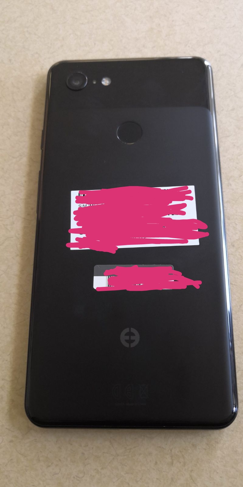 Pixel 3 XL rear