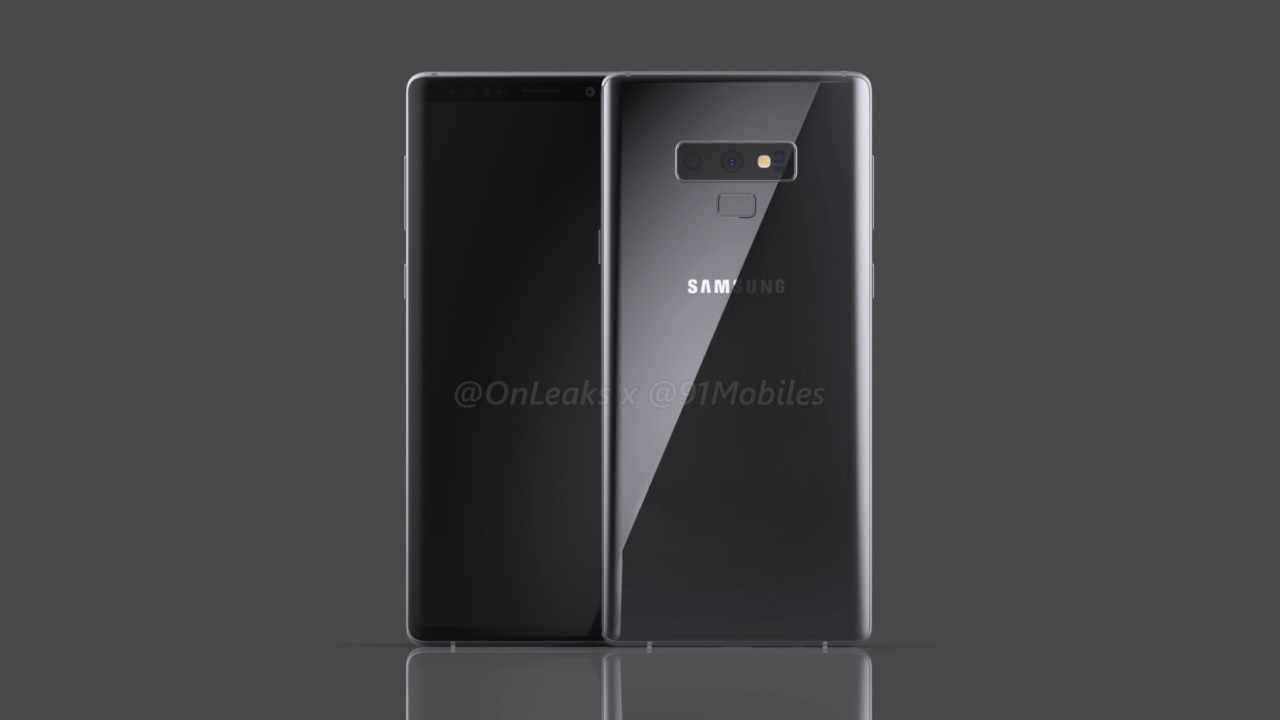 Samsung Galaxy Note 9 Render