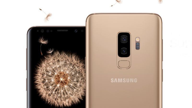 Samsung Galaxy S9 Plus Sunrise Gold