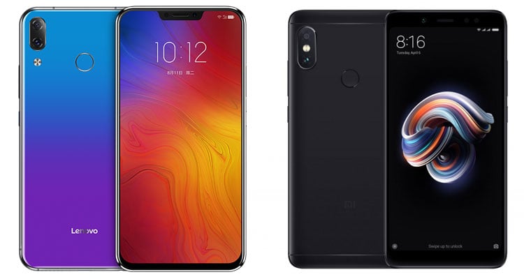 Lenovo z5 vs redmi note 5 pro