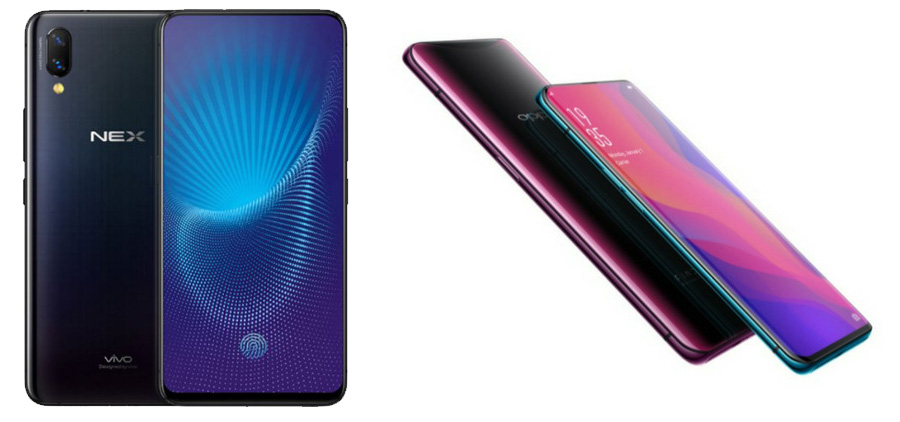 vivo nex vs oppo find x