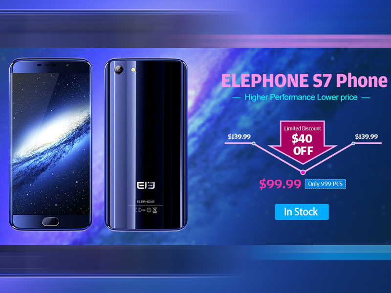 Preorder Elephone S7 Smartphone For Only $99.99 On Banggood