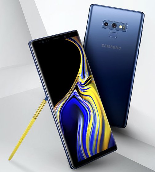 Galaxy Note 9 Hi-res render