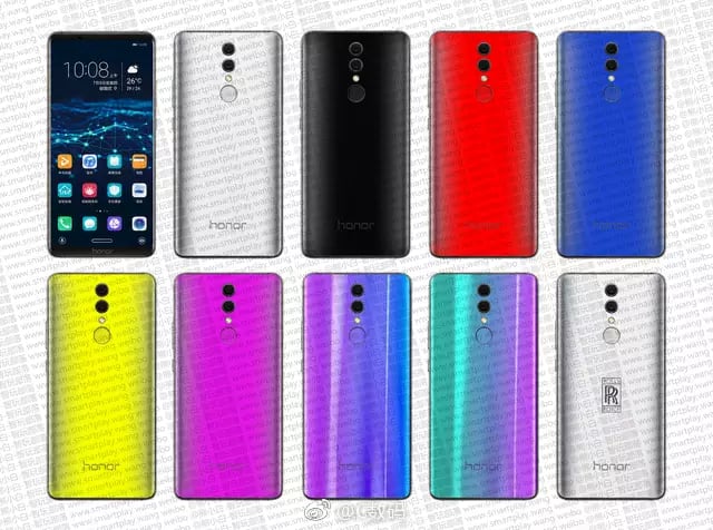 Honor Note 10 color lineup