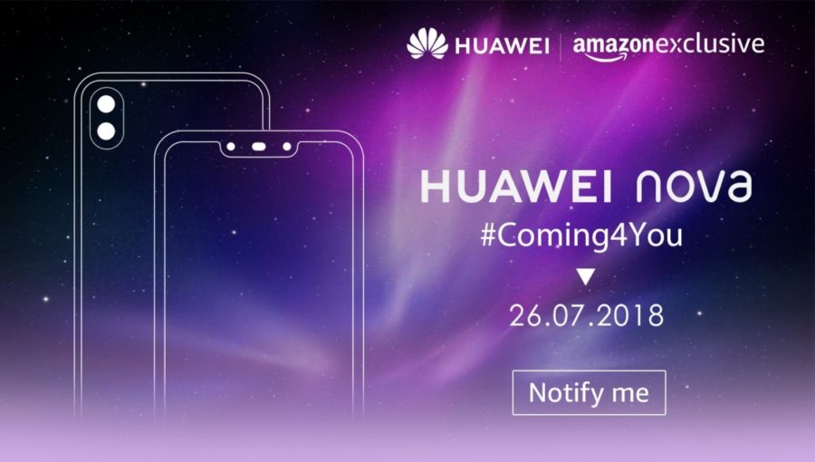 Huawei Nova 3 July 26 Amazon India