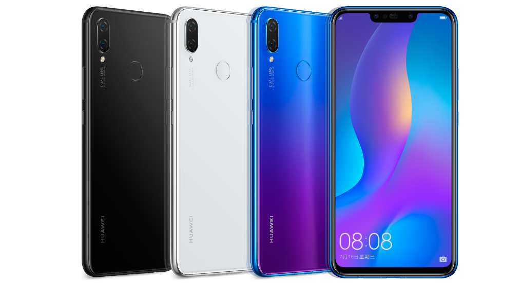 Huawei Nova 3i all colors