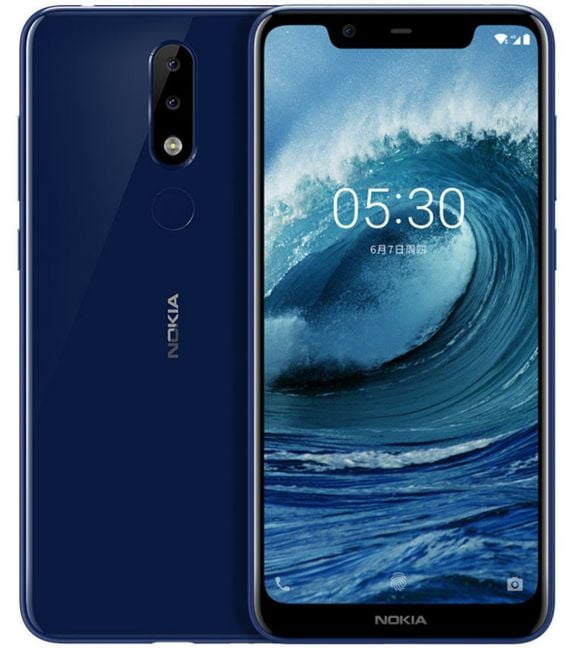 Nokia X5 Blue