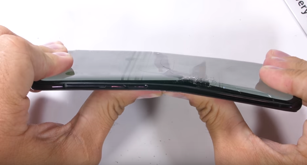 Oppo Find X Bend Test
