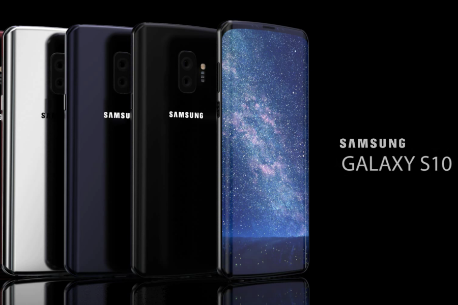 Samsung Galaxy S10 Concept Render