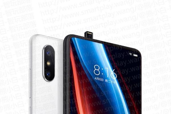 Xiaomi Mi MIX 3 renders