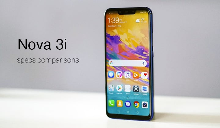 Huawei nova 3i vs oneplus 6