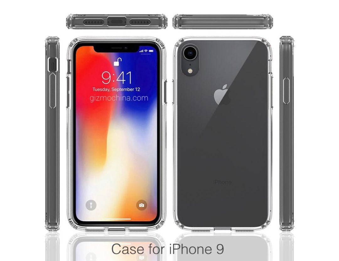 Apple iPhone 9 case renders reveal notched display design and single rear  camera - Gizmochina