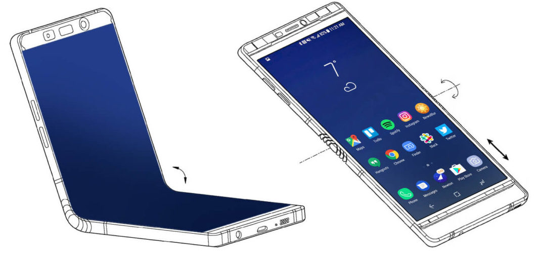 samsung foldable smartphone