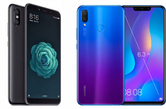 Xiaomi mi note 3 vs huawei p20 lite