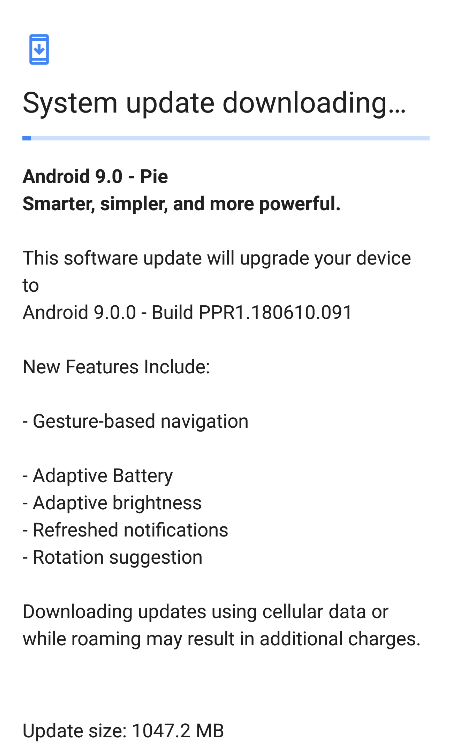 Android 9.0 Pie Essential Phone