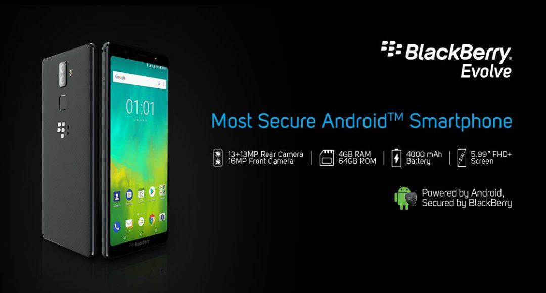 BlackBerry Evolve and Evolve X