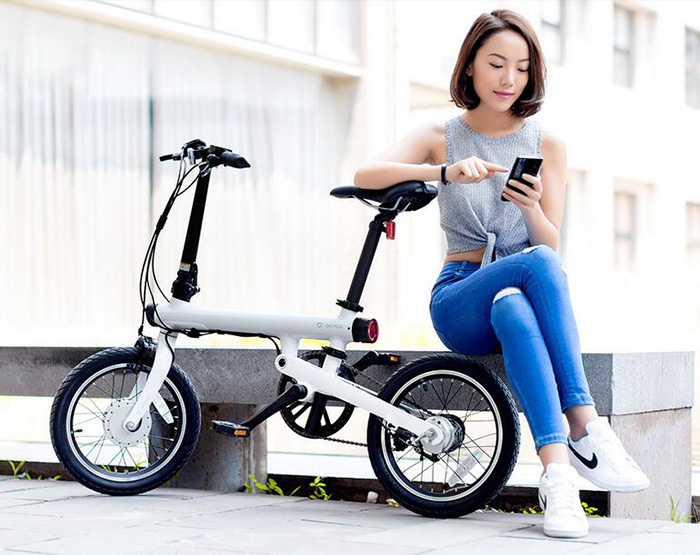 Official Xiaomi QiCYCLE EF1 Smart Folding Bicycle