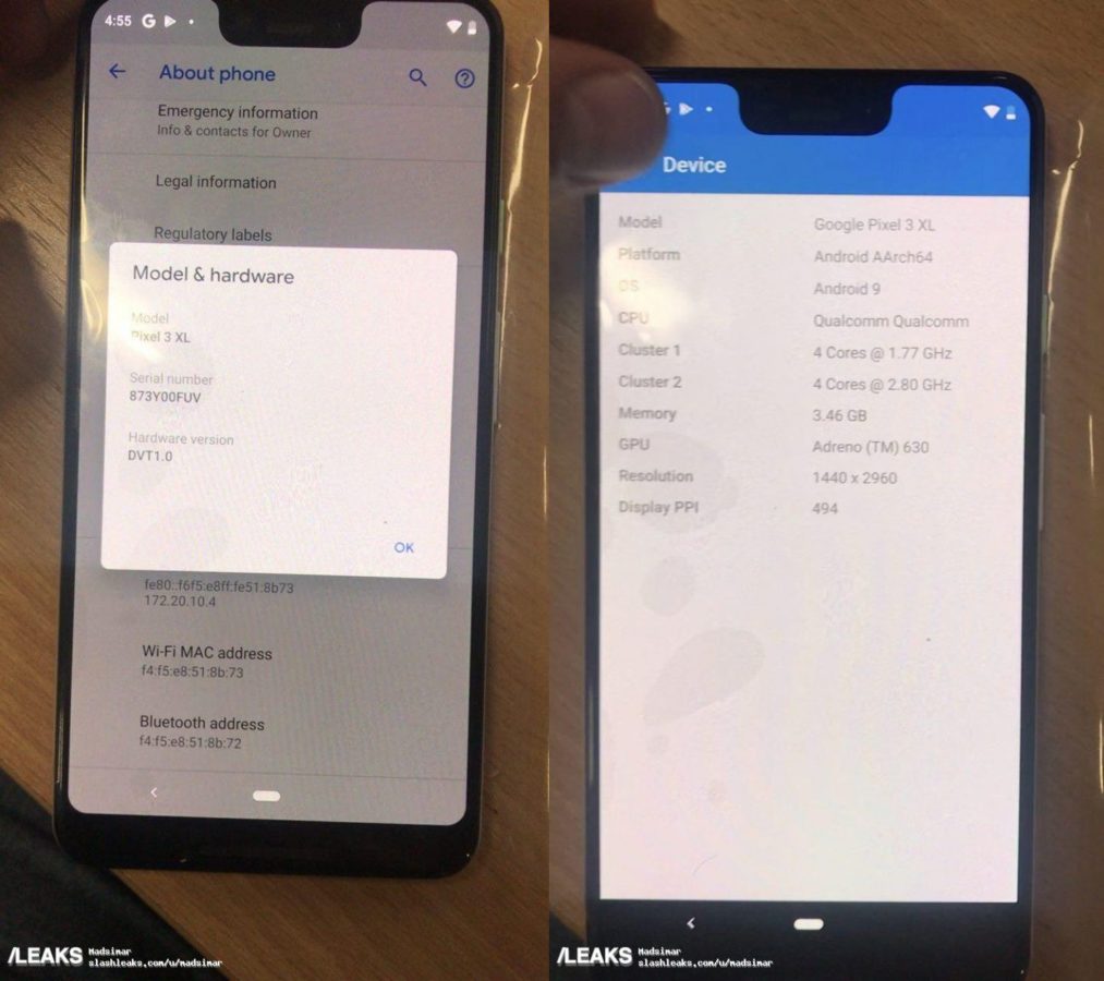 Google Pixel 3 XL Unboxing