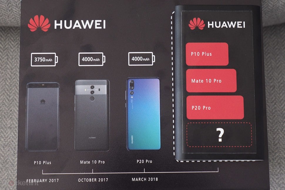 Huawei Mate 20 Pro Battery Teaser