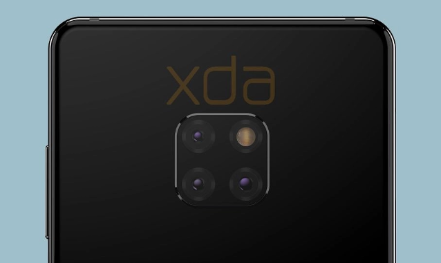 Huawei Mate 20 render rear cameras