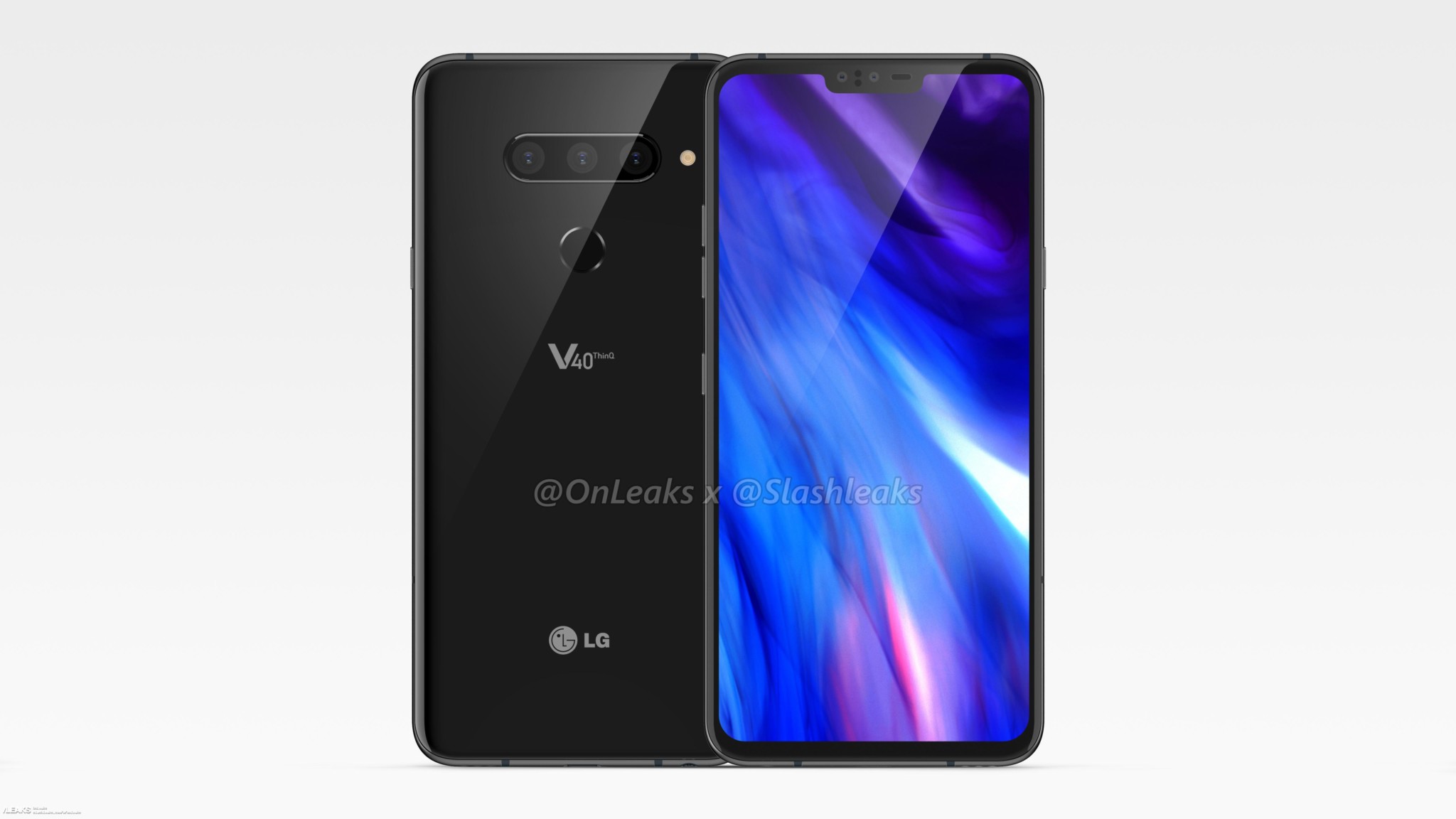 LG V40 CAD render