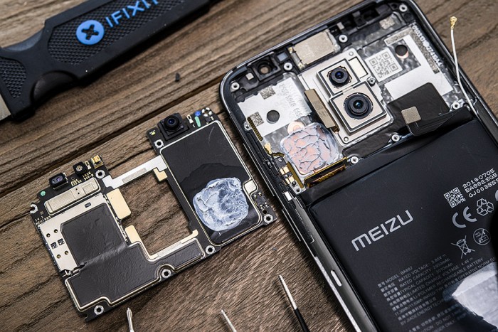 Meizu 16 teardown