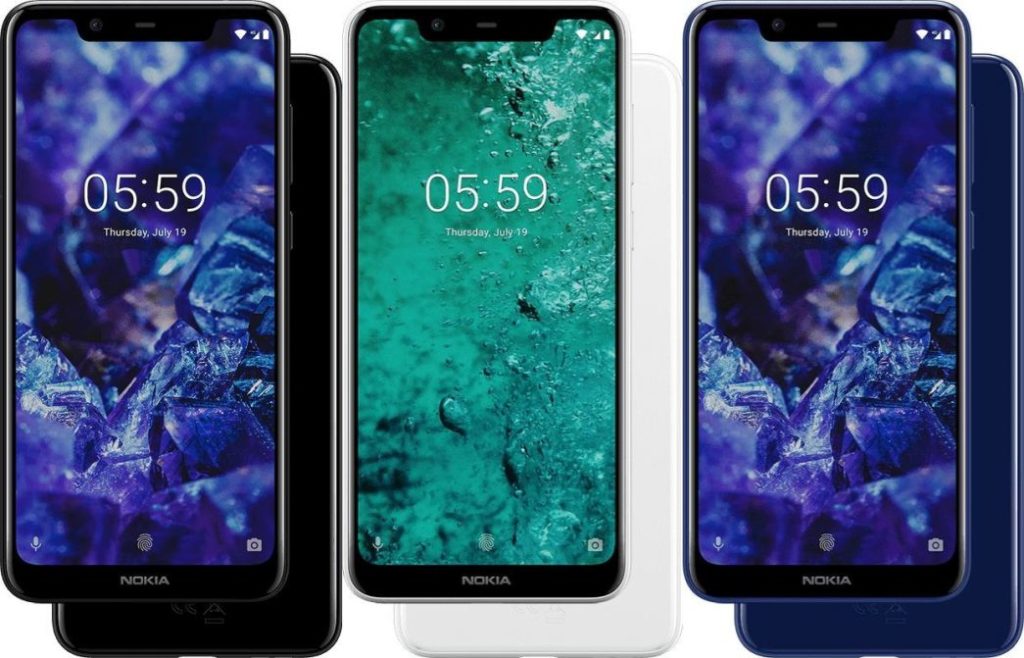 Nokia 5.1 Plus Color Variants