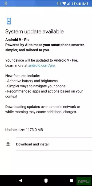 Nokia 7 Plus Android 9 Pie Update