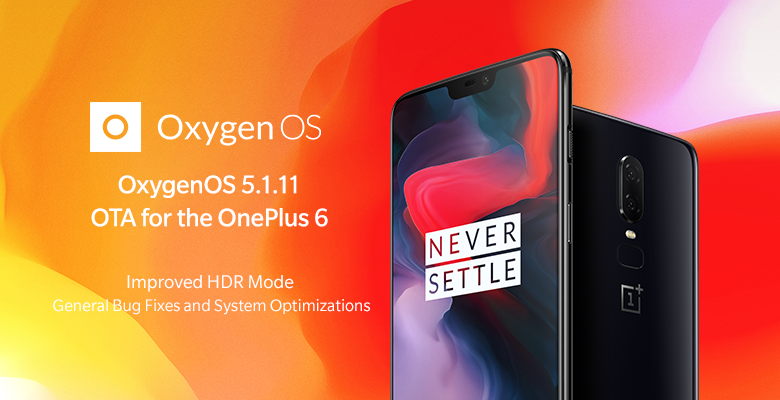 OxygenOS 5.1.11 OnePlus 6