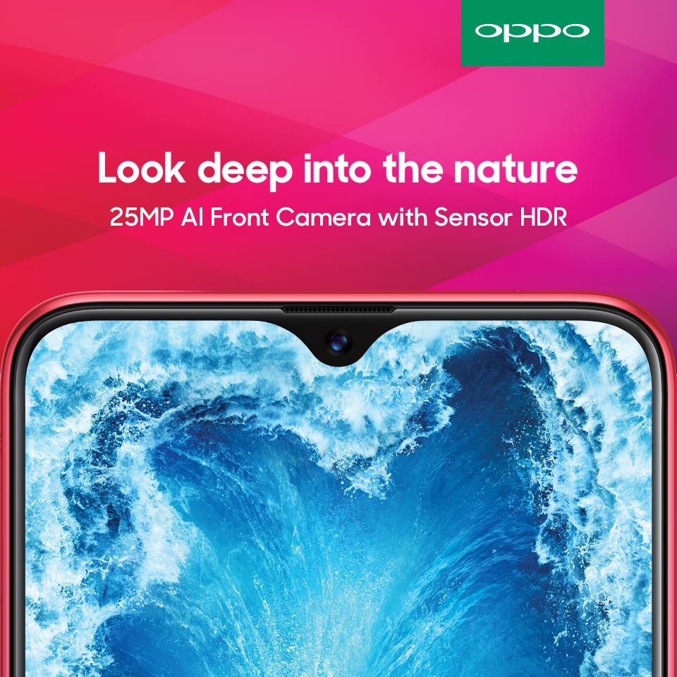 OPPO F9 Pro 25MP AI Camera