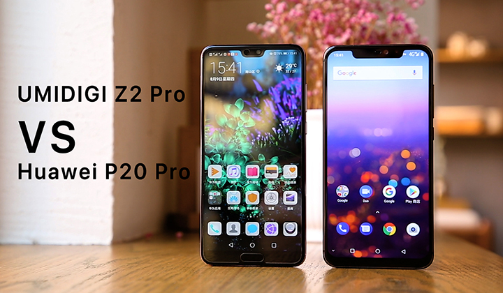 umidigi z2 pro vs huawei p20 pro