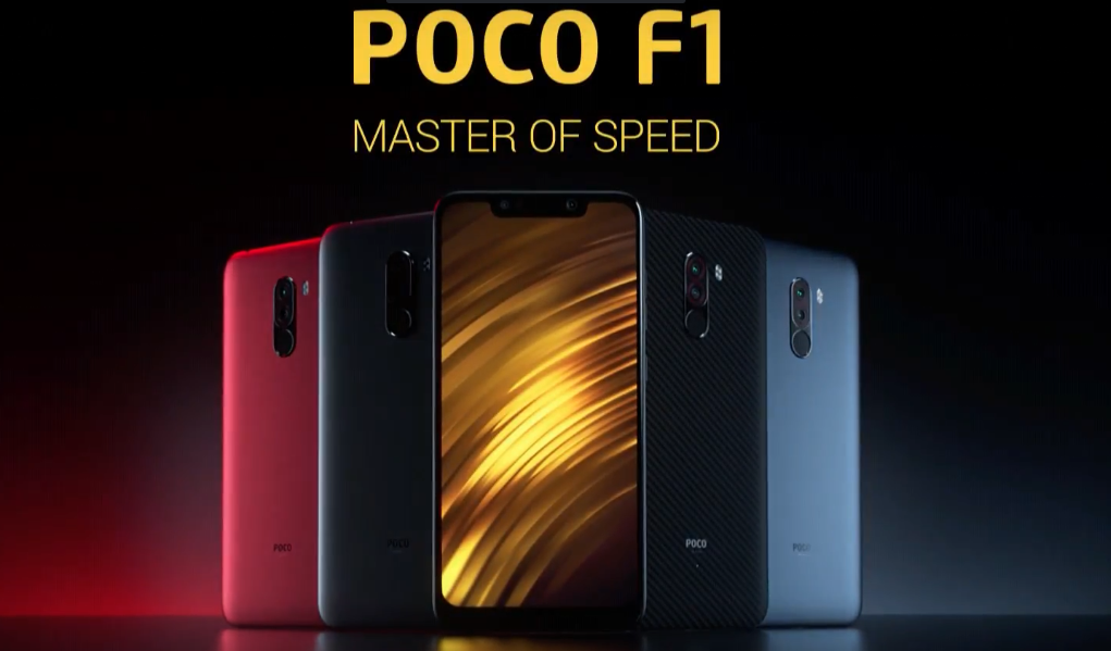 Xiaomi Poco F1 color varints_